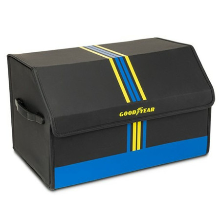 Car Boot Organiser Goodyear GOD1009 Black PVC 50 x 30 x 30 cm