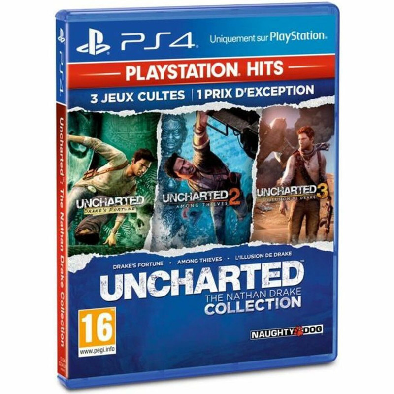 PlayStation 4 Video Game Naughty Dog Uncharted : The Nathan Drake Collection PlayStation Hits