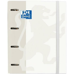 Ring binder Oxford Classic White A4+ (4 Units)