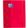 Ring binder Oxford Classic Red A4+ (4 Units)