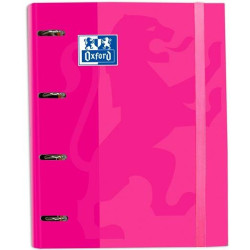 Ring binder Oxford Classic Fuchsia A4+ (4 Units)