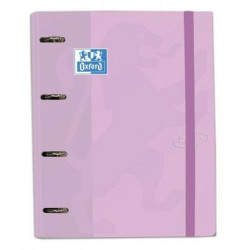 Ring binder Oxford Touch Light mauve A4+ (4 Units)