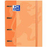 Ring binder Oxford Classic Peach A4+ (4 Units)