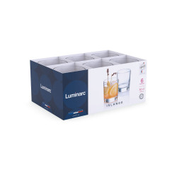 Glass Luminarc Islande Transparent Glass 300 ml (24 Units)