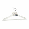 Set of Clothes Hangers White Plastic 44 x 21 x 1,3 cm (24 Units)