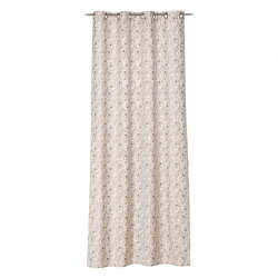 Curtain Ameba 100% cotton 140 x 260 cm Mustard