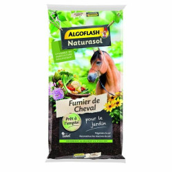 Organic fertiliser Algoflash Horse manure (15 kg)