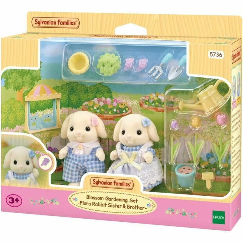 Dolls House Accessories Sylvanian Families 5736 Blossom gardening set