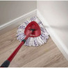 Mop with Bucket Vileda 167751 Black Red Microfibre Plastic