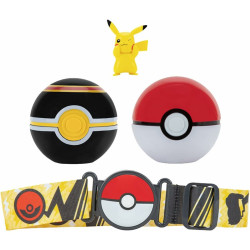 Action Figures Bandai Pokémon Clip belt 'N' Go Pikachu