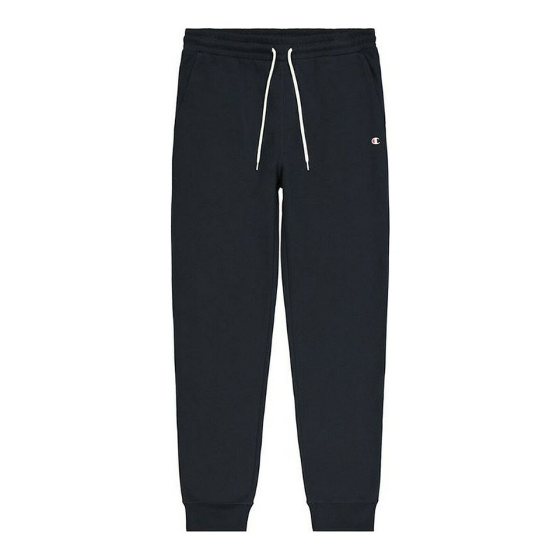 Long Sports Trousers Champion Rib Cuff Logo Dark blue Men