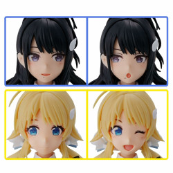 Dolls Accessories Bandai GUN65704 HIORI KAZANO / MEGURU HACHIMIYA Head (2 Units)