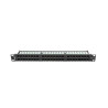 48-port UTP Category 6 Patch Panel Lanberg PPU5-1048-B