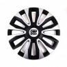 Hubcap OMP Magnum Speed Black Silver 16" (4 uds)