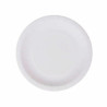 Plate set Algon Disposable White Cardboard 20 cm (10 Units)