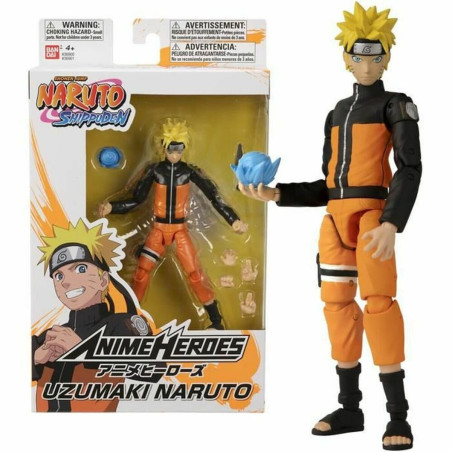 Jointed Figure Naruto Uzumaki - Anime Heroes 17 cm