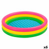 Inflatable Paddling Pool for Children Intex Sunset Rings 131 L 114 x 25 x 114 cm (6 Units)