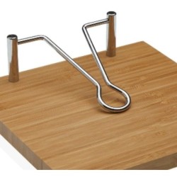 Napkin holder Versa Wood Bamboo 20 x 6 x 20 cm