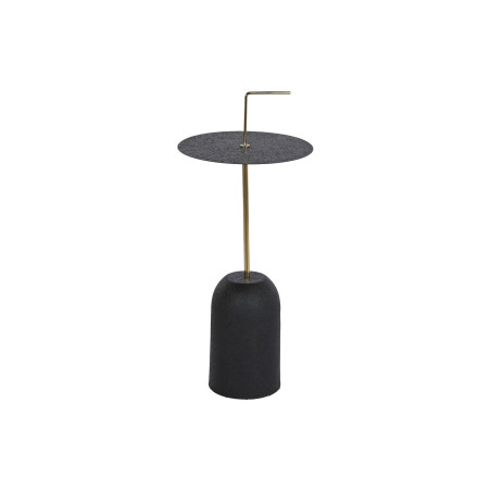 Side table DKD Home Decor 30 x 30 x 68 cm Black Golden Iron