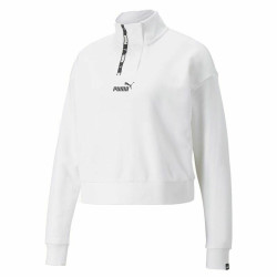 Women’s Sweatshirt without Hood Puma Tape Half-Placket W