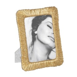 Photo frame Golden Polyresin 17,6 x 1,7 x 22,7 cm