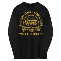 Men’s Long Sleeve T-Shirt Vans Original Grind Boy Black