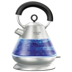 Kettle Adler AD 1282 Steel Stainless steel 2200 W 1850 W 1,5 L