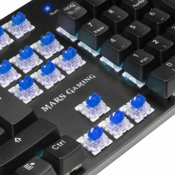 Gaming Keyboard Tacens MK5BES Blue Black Spanish Qwerty