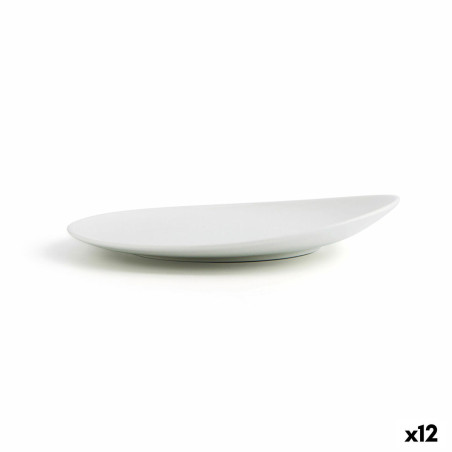 Flat plate Ariane Vital Coupe Ceramic White (Ø 21 cm) (12 Units)