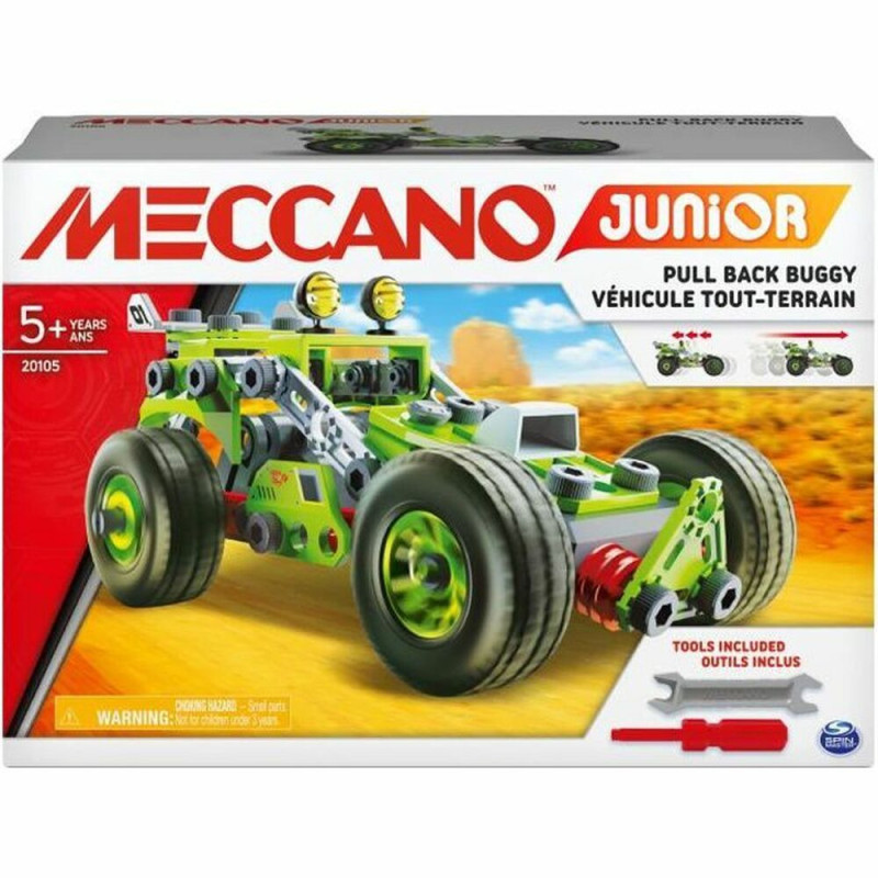 Construction set Meccano My retrofriction car