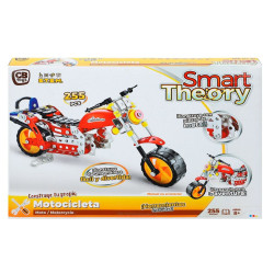 Construction set Colorbaby Smart Theory 255 Pieces Motorbike (6 Units)