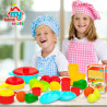 Toy Food Set Colorbaby Kitchenware and utensils 31 Pieces (6 Units)