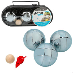 Boules Set Aktive Wood Nylon Metal 6 Units