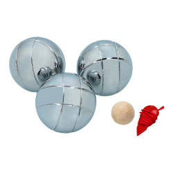 Boules Set Aktive Wood Nylon Metal 6 Units