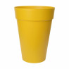 Plant pot Elho Yellow Ø 34 cm Ocre Plastic Circular Modern