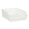 Fridge Organiser White Plastic 26 x 9,3 x 30,5 cm (24 Units)