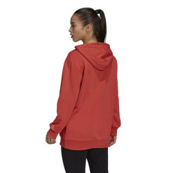 Women’s Hoodie Adidas Essentials Logo Red