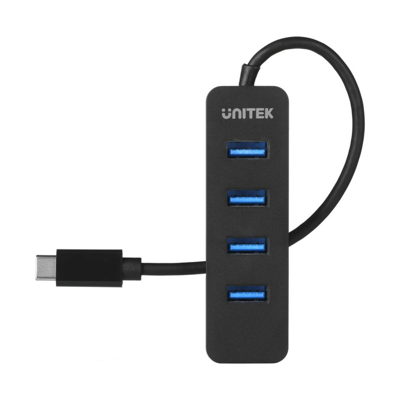 USB Hub Unitek H1117B Black 10 W