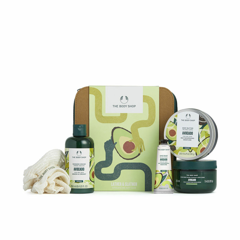 Unisex Cosmetic Set The Body Shop Avocado 6 Pieces