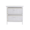 Chest of drawers DKD Home Decor White Bamboo Paolownia wood 42 x 32 x 45 cm