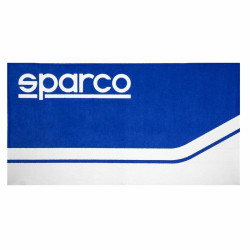 Beach Towel Sparco S099078AZ Blue/White