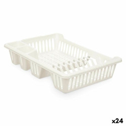 Drainer White 40 x 8 x 29,5 cm (24 Units)