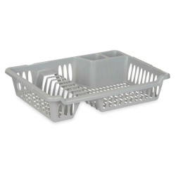 Drainer Silver 40 x 8 x 29,5 cm (24 Units)