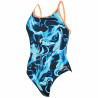 Women’s Bathing Costume Zoggs Sprintback Black