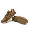 Men’s Casual Trainers Mustang Attitude Karelu Leather Light brown