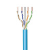 UTP Category 6 Rigid Network Cable Ewent IM1222 Blue 50 m