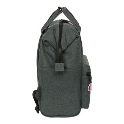 Laptop Backpack Kappa Silver Pink Grey 27 x 40 x 19 cm