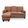 Sofabed Astan Hogar Chaise Lounge Chocolate