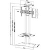 TV Mount Neomounts PLASMA-M1700ES 55" 50 kg 35 kg