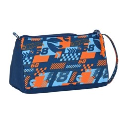 School Case Hot Wheels Speed club Orange Navy Blue 20 x 11 x 8.5 cm